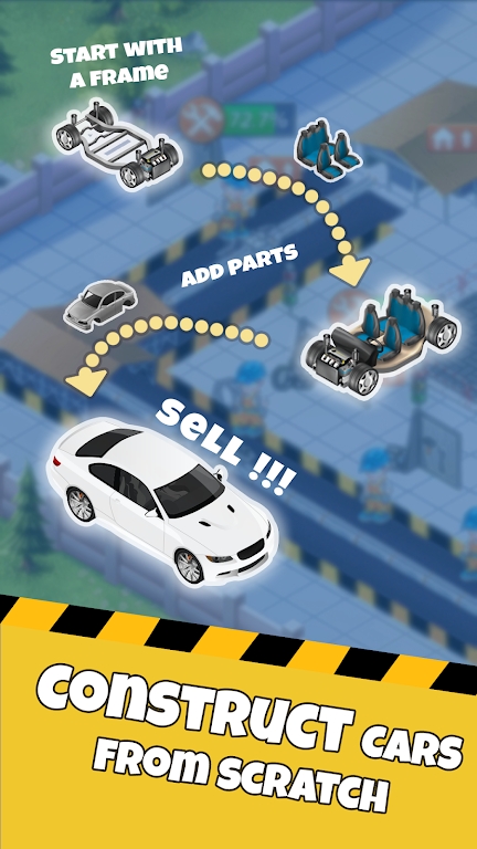 Idle Car Factory: 閑置汽車廠 官方版