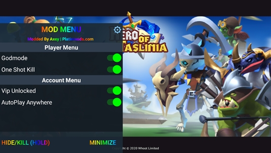 塔斯利尼亞英雄破解版內(nèi)置作弊菜單[Installer] Hero of Taslinia