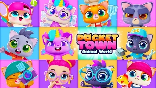 口袋小鎮(zhèn)動物世界官方版(Pocket Town Animal World)