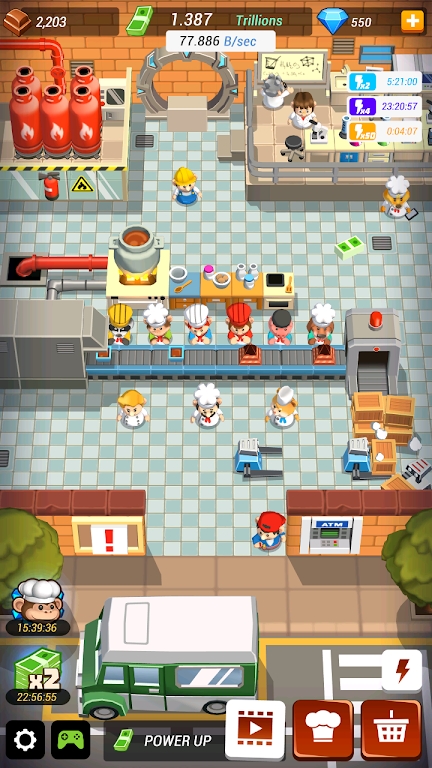 《Idle Cooking Tycoon：超懶烹飪大亨官方版》