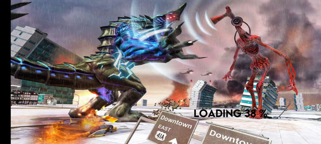 《Monster Smash City：Siren Head與哥斯拉怪獸大戰(zhàn)官方版》
