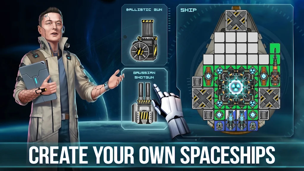 飛船設(shè)計師：Space Arena - 構(gòu)建與戰(zhàn)斗官方版