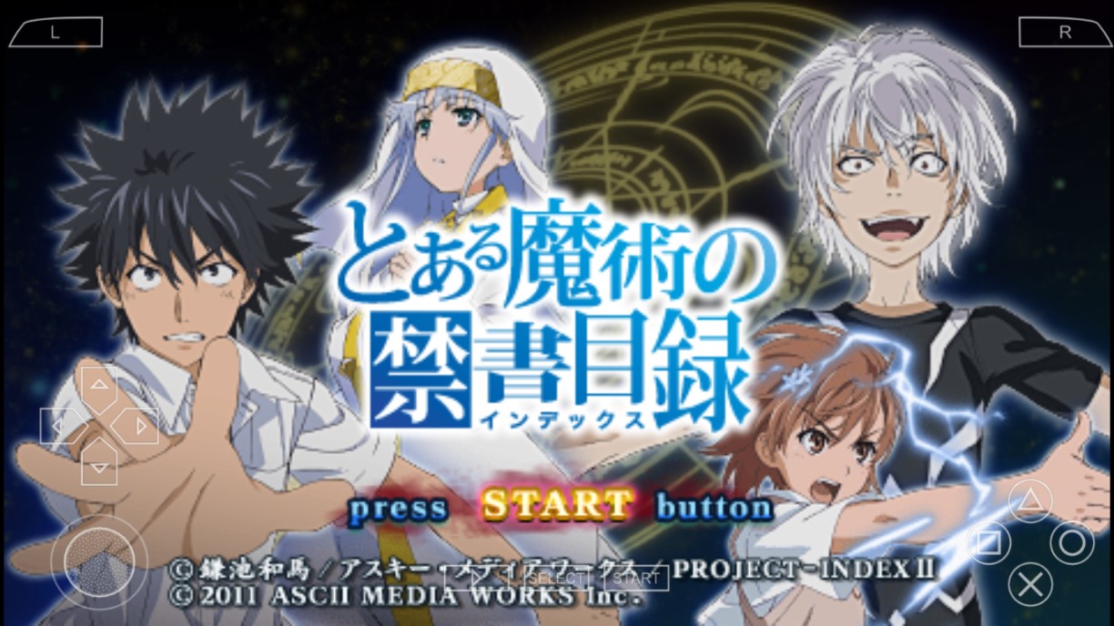 《魔法禁書目錄》格斗PSP游戲安卓版