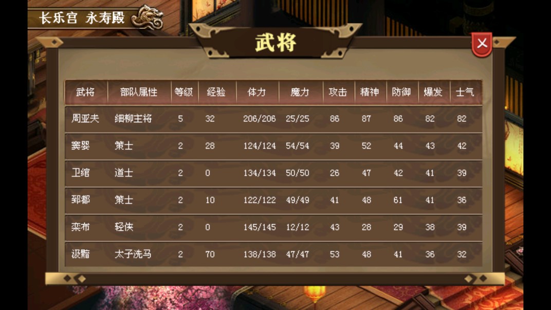 武之魂戰(zhàn)棋游戲內(nèi)置存檔版