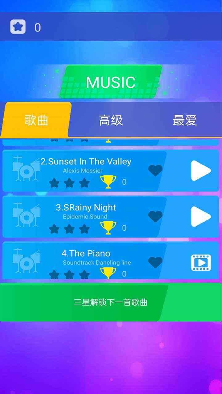 快樂鋼琴塊游戲