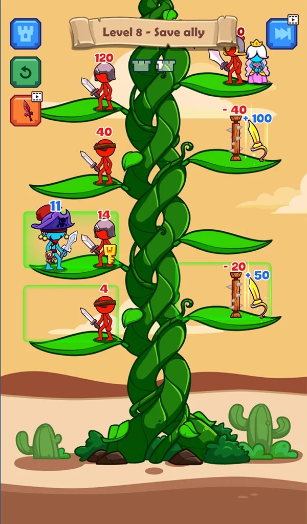 Stick Hero: 火柴人英雄爬塔大戰(zhàn)新版