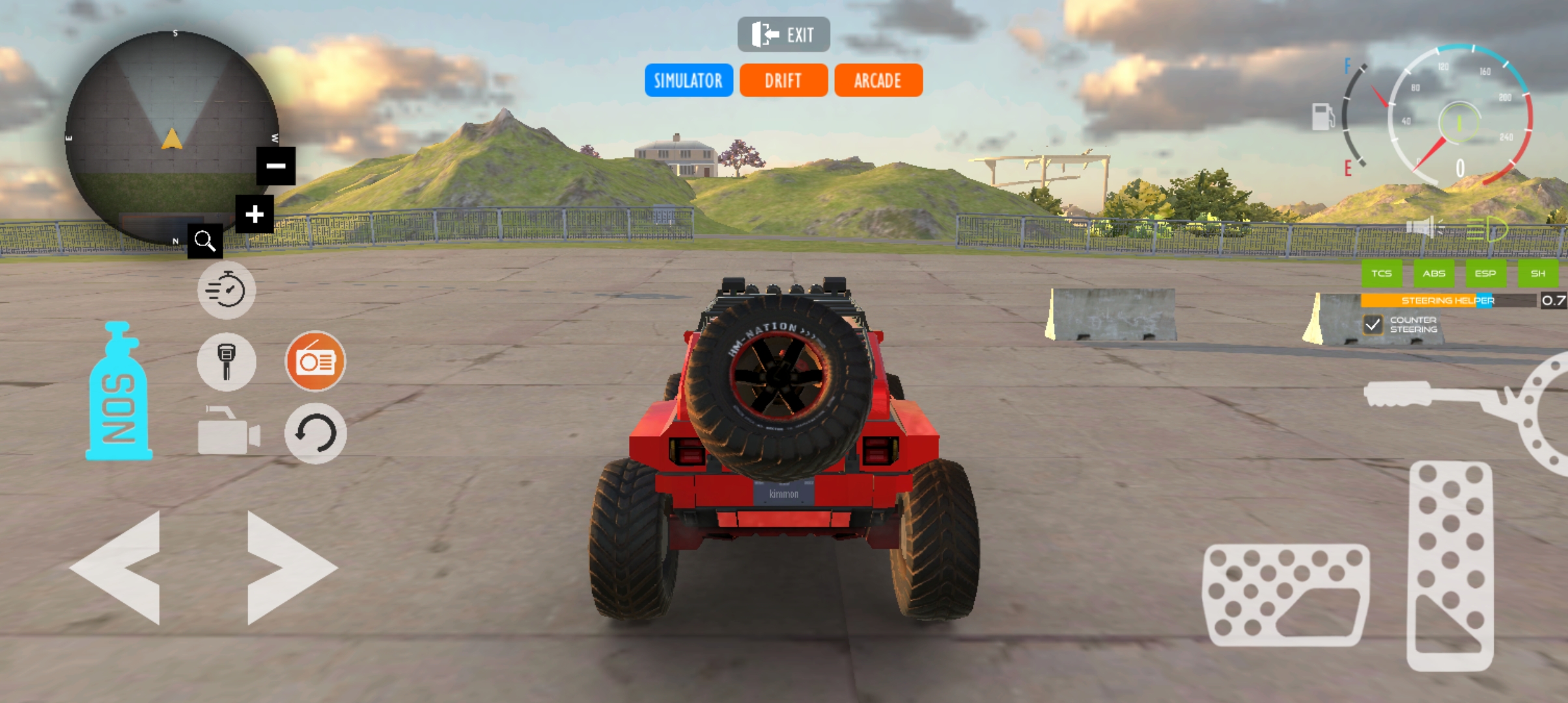 無(wú)限金幣版越野4x4吉普車模擬器