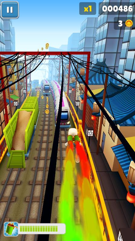 《Subway Surf 地鐵跑酷 小屏手表版 APK》