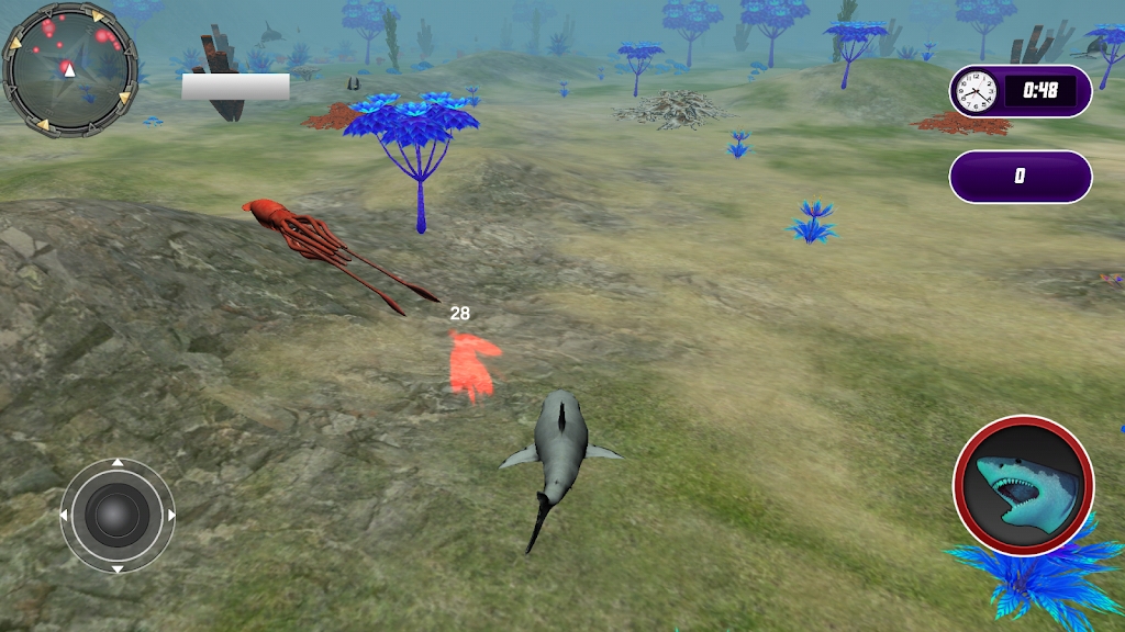 魔鬼魚(yú)模擬器最新版本（Grow Hunter Fish Simulator）