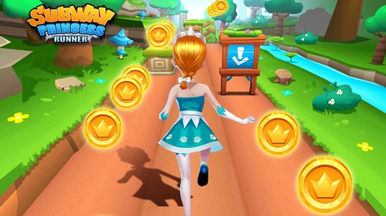地鐵公主跑酷最新版(Subway Princess Runner)