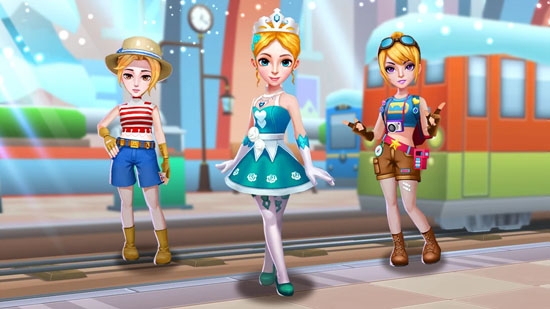 地鐵公主跑酷最新版(Subway Princess Runner)
