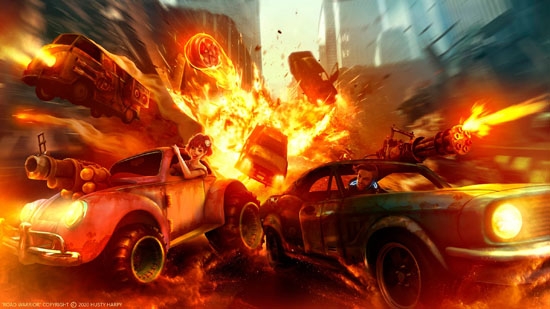 公路戰(zhàn)士戰(zhàn)斗賽車最新版(Road Warrior)