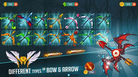 火柴人射手戰(zhàn)士官方版(Stickman Archer Warrior Bow And Arrow Shooting)