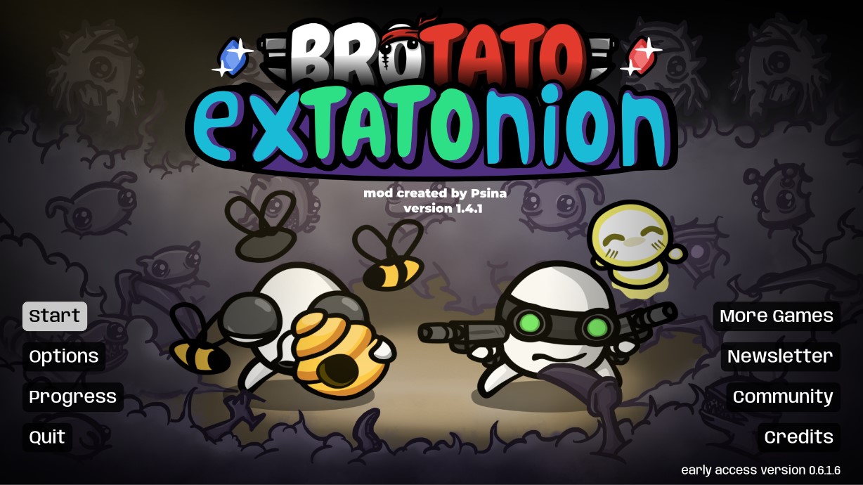 土豆兄弟Brotato Extatonion魔改版