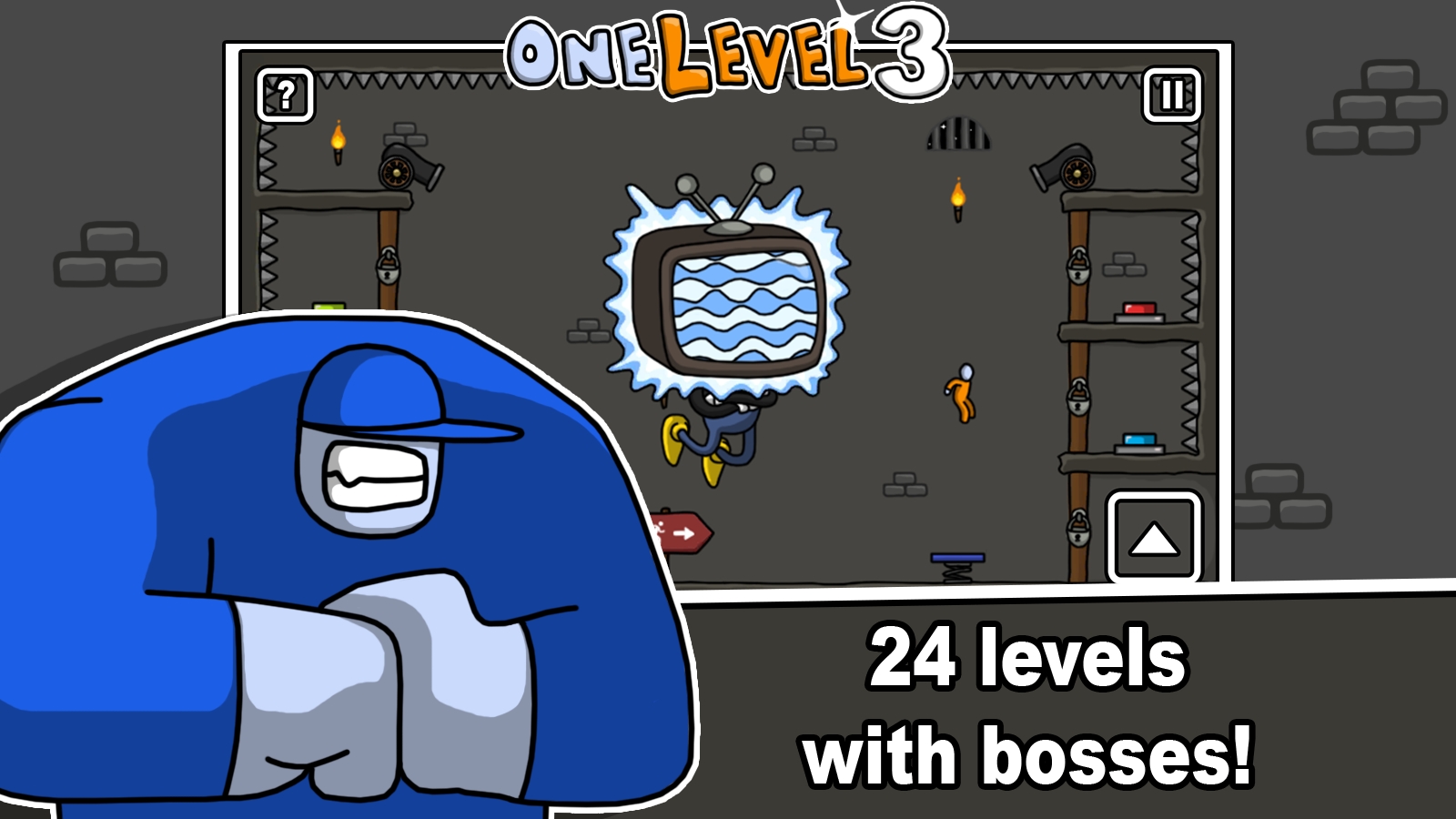 《越獄大師3官方版：Stickman Jailbreak》第三關(guān)