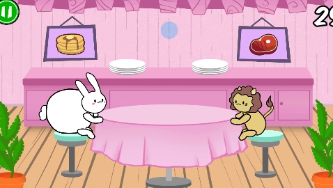 貓奶昔兔薄餅游戲最新版(Bunny Pancake)