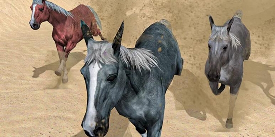 森林戰(zhàn)馬模擬器安卓版(Forest Attack Horse Simulator)