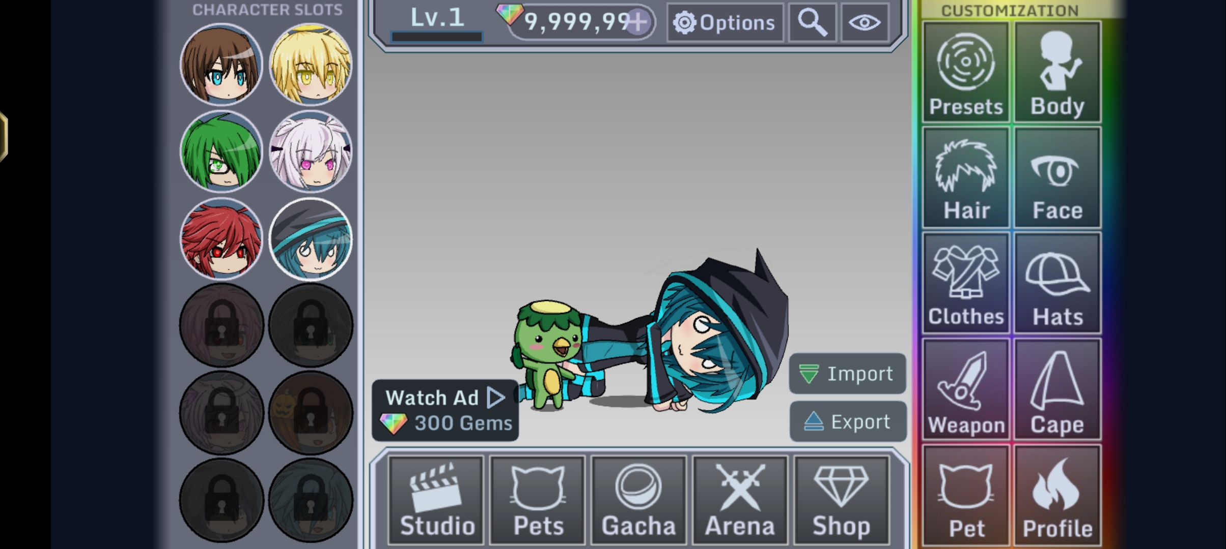 Gacha Studio無限資源版