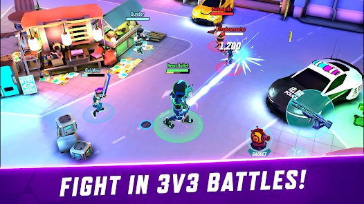 官方版《Gridpunk：賽博朋克射擊》