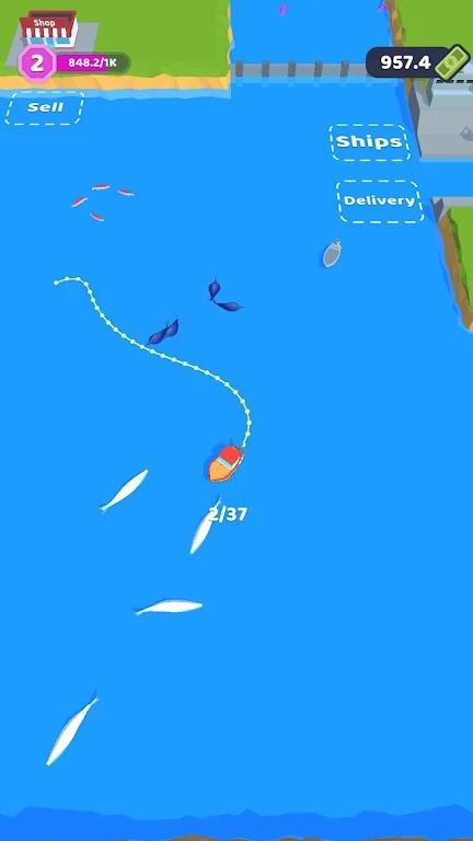 官方版捕魚游戲《Circle the Fish》