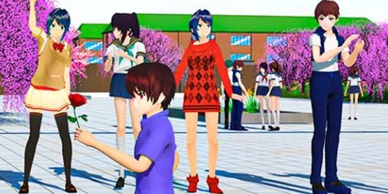 動(dòng)漫高中模擬器3D官方版(School Girl Simulator)