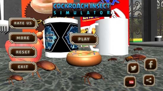 蟑螂模擬器游戲官方版(Cockroach Insect Simulator)