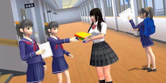 櫻花動漫學(xué)校女孩3D官方版(Sakura Anime School Girls 3D)