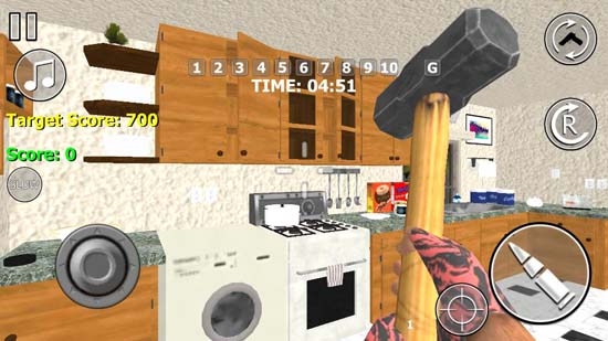 暴打鄰居多槍支模擬器安卓版(Virtual Bully Neighborhood Destruction)