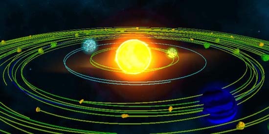 空間重力模擬器最新版(Space & Gravity Simulator 3D)