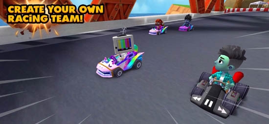 爆炸卡丁車?yán)习姹?Boom Karts)