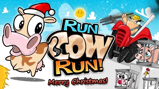 瘋狂的奶牛游戲官方版(Run Cow Run)