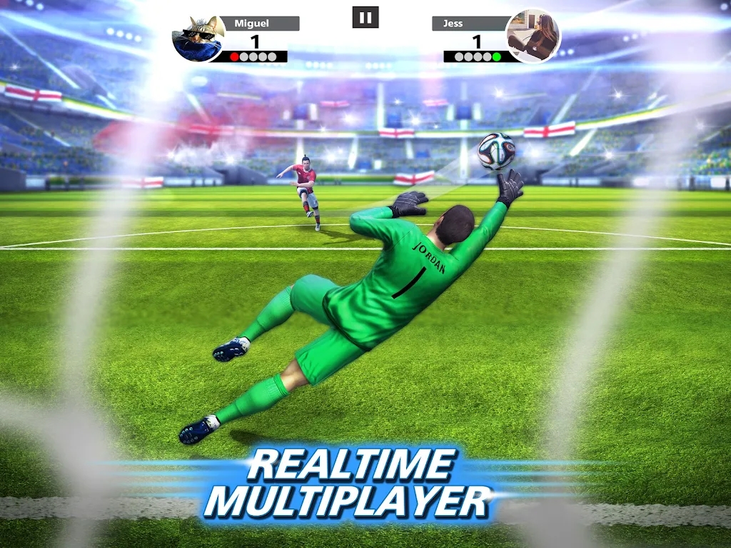 官方版足球沖擊游戲Football Strike