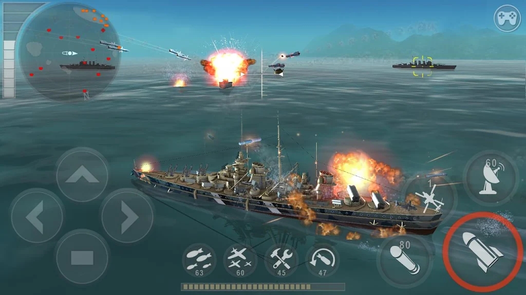 炮艇戰(zhàn)3D：最新戰(zhàn)艦版(WARSHIP BATTLE)