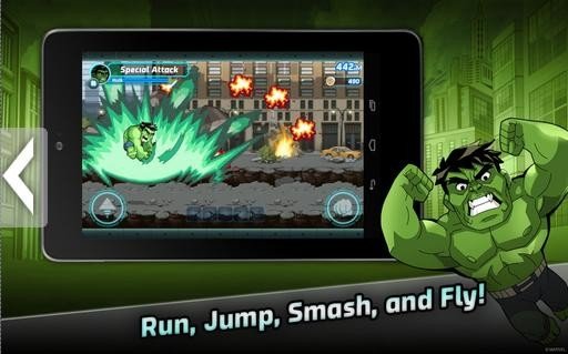 漫威英雄官方版跑酷游戲《Run Jump Smash》