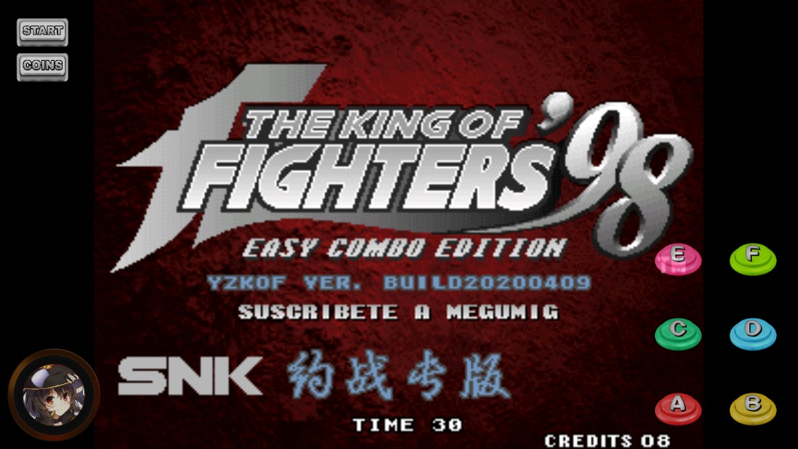 拳皇98HACK天國神族版 kof 2002 Goeniko PS2 改版 - Dream制作