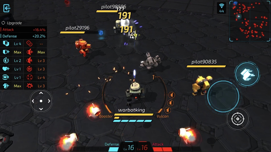 戰(zhàn)斗機器人對戰(zhàn)游戲官方版 warbot.io