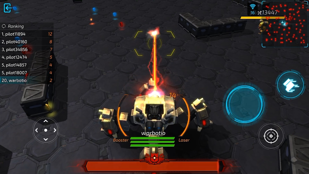 戰(zhàn)斗機器人對戰(zhàn)游戲官方版 warbot.io