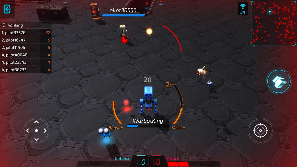 戰(zhàn)斗機器人對戰(zhàn)游戲官方版 warbot.io