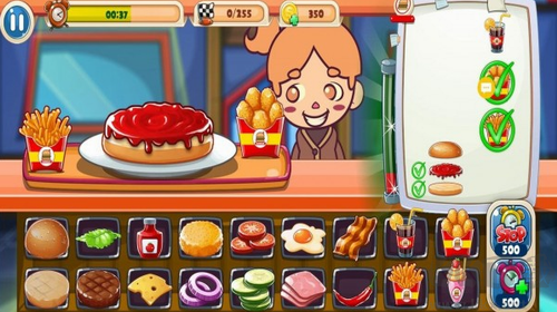 漢堡餐廳模擬 v1.1.0 升級版