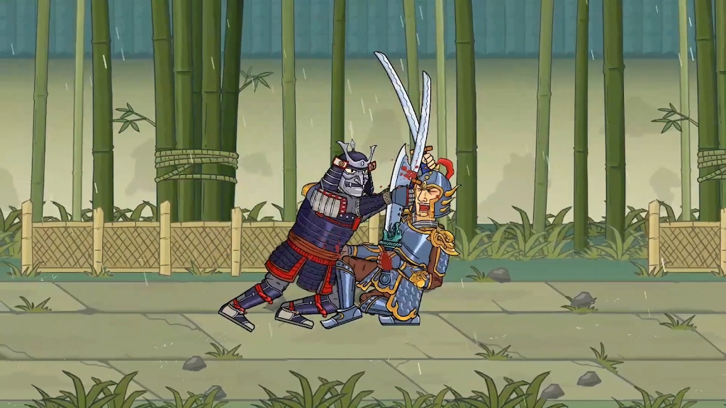 瘋狂武士官方版手機(jī)游戲