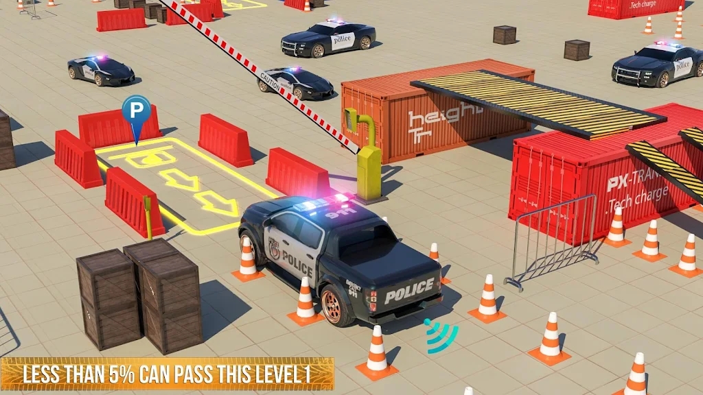 警車停車模擬器安卓版 (POLICE PARKING 2020)
