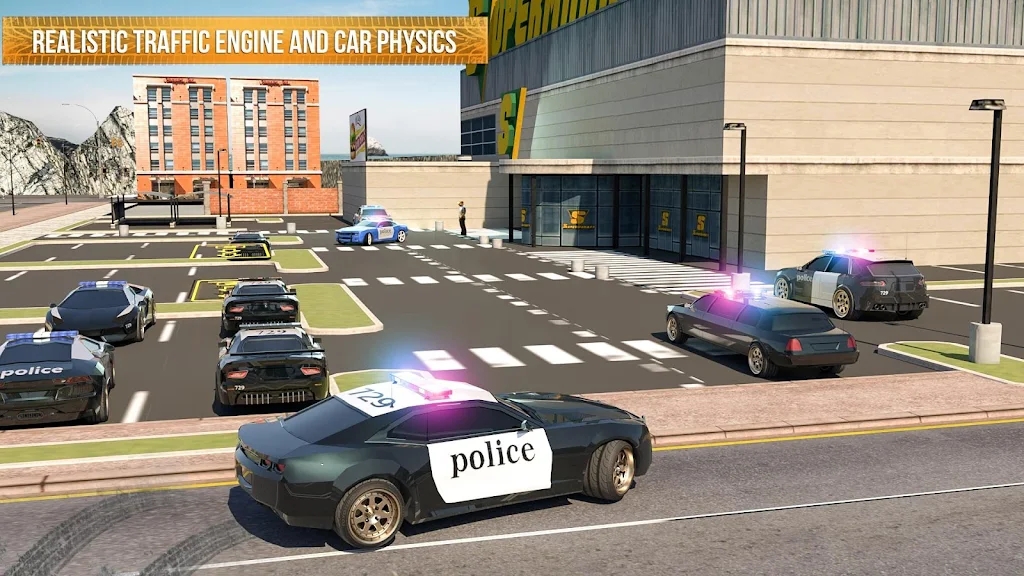 警車停車模擬器安卓版 (POLICE PARKING 2020)