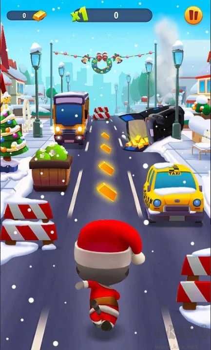 湯姆貓跑酷無(wú)限金幣鉆石版 v7.4.1.6611 免費(fèi)下載