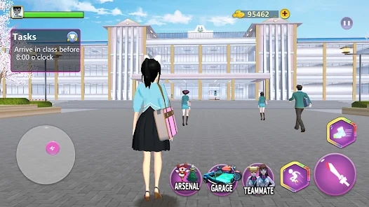 櫻花動漫學(xué)校女孩3D官方版