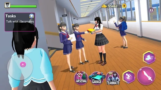 櫻花動漫學(xué)校女孩3D官方版