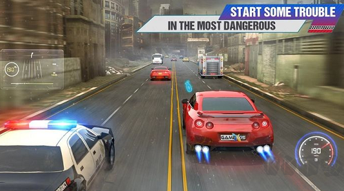 瘋狂交通賽車手游 v9.0.9 付費(fèi)版