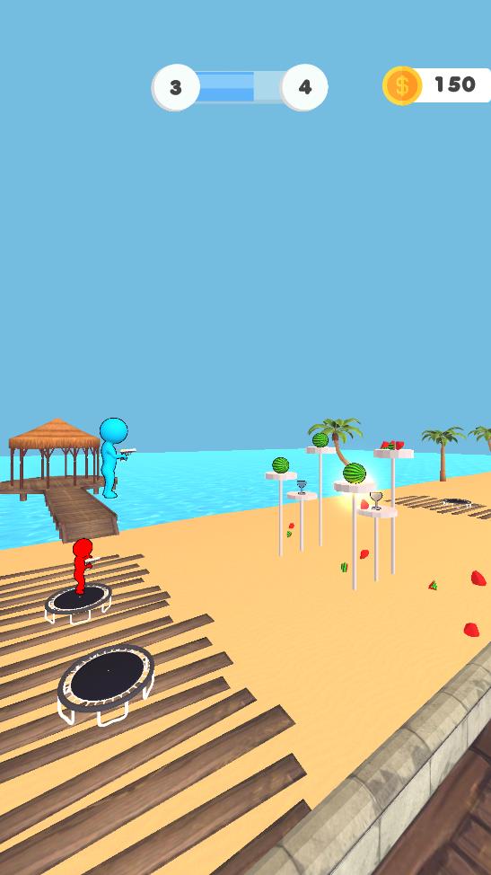《Jump Gun 3D手機(jī)游戲》