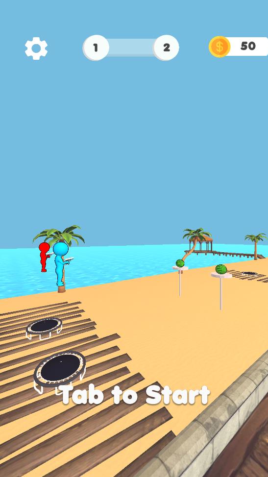 《Jump Gun 3D手機(jī)游戲》