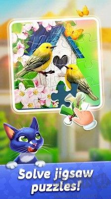 拼圖別墅裝飾綠色版 v1.14.5
