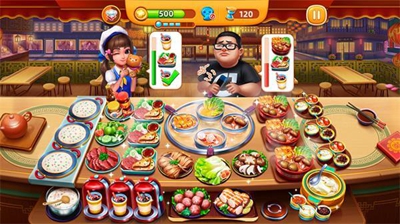 小鎮(zhèn)大廚無限金幣鉆石破解版（餐廳全解鎖）v3.12.1安卓版